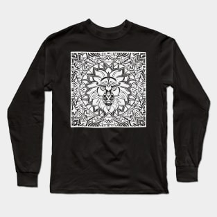 Boho Lion Long Sleeve T-Shirt